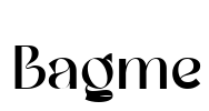 Bagme Font Image