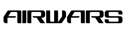 Airwars Font Image
