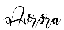 Aurora Font Image