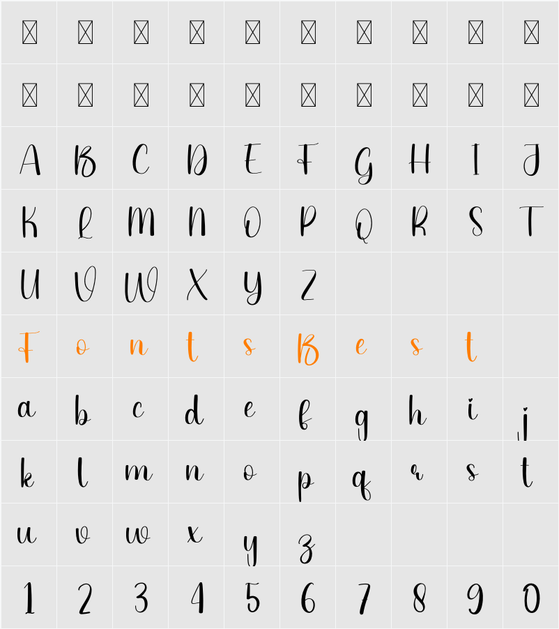 Timeout Character Map
