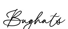 Bughats Font Image