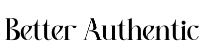 Better Authentic Font Image