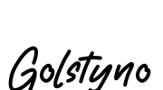 Golstyno Font Image
