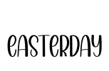 Easterday Font Image