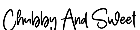Chubby And Sweet Font Image
