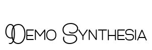 Demo Synthesia Font Image