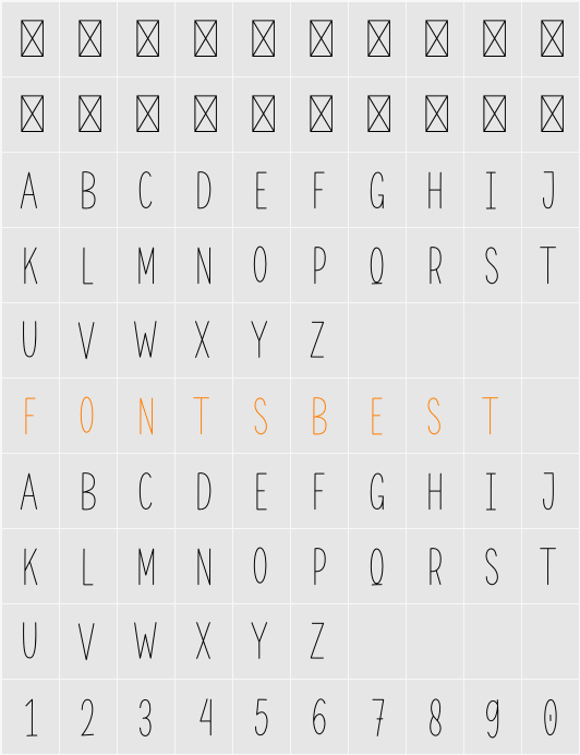 Simple House Character Map
