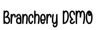 Branchery DEMO Font Image