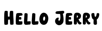 Hello Jerry