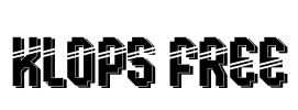 Klops Free Font Image