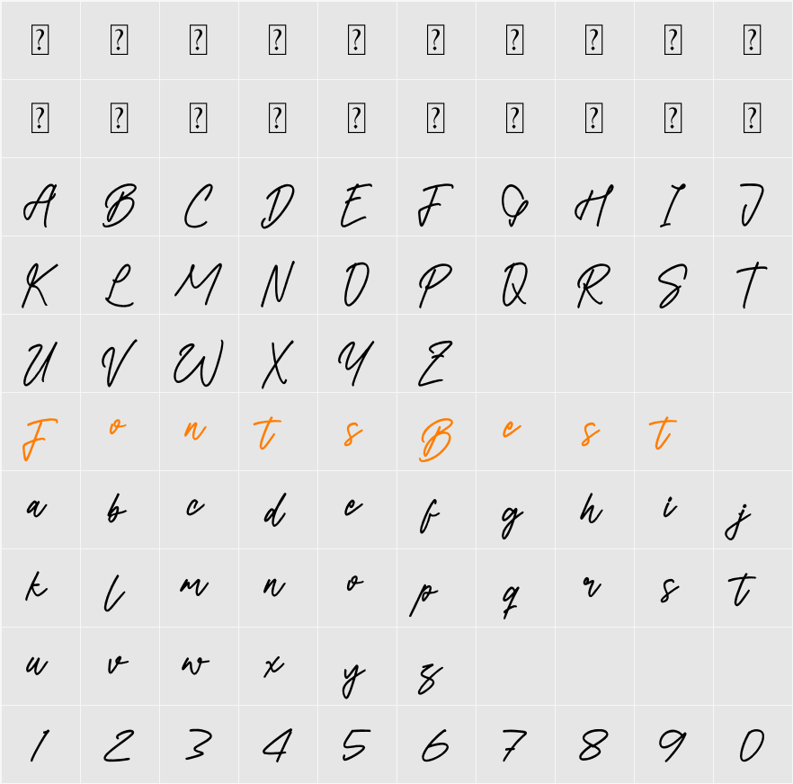 Betsy Gilbertos Character Map