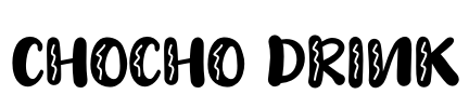 Chocho Drink Font Image
