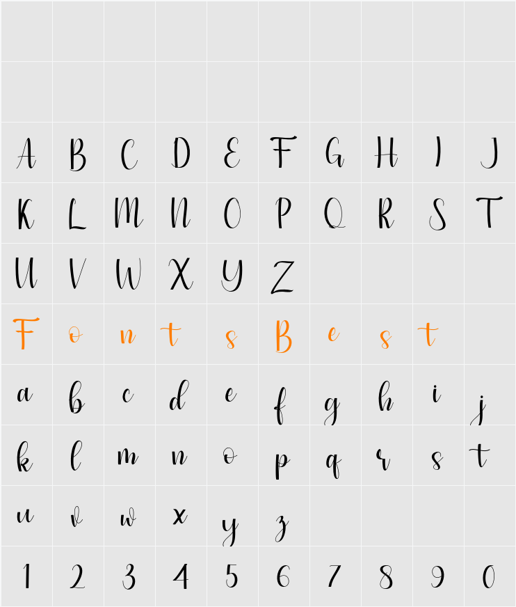 anonim Character Map
