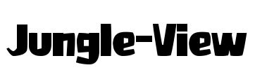 Jungle-View Font Image