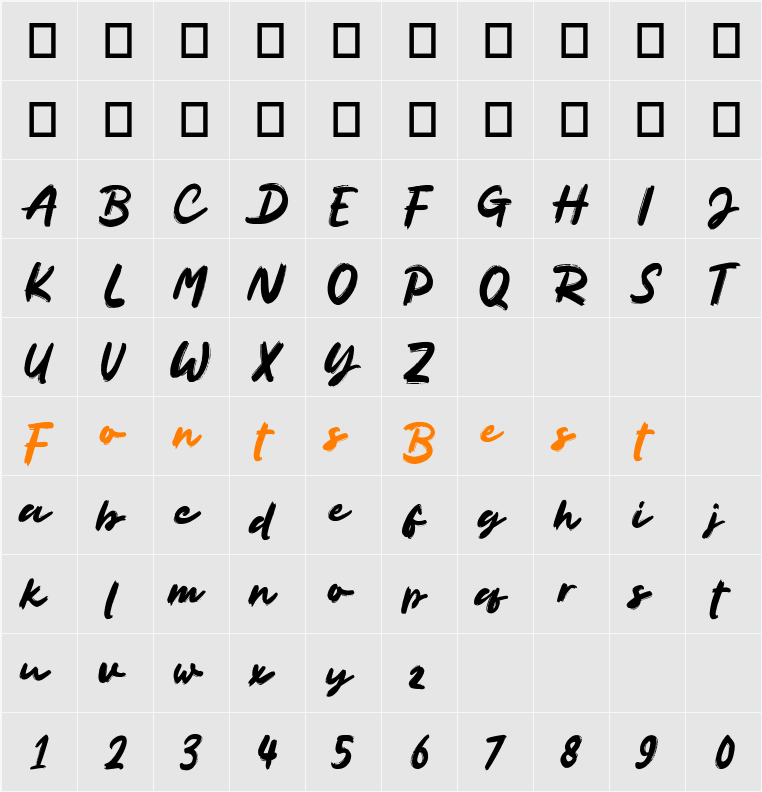 Recreate Character Map