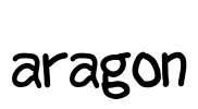 aragon Font Image