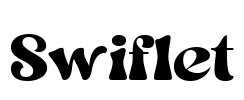 Swiflet Font Image