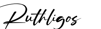 Ruthligos Font Image
