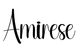 Amirese Font Image