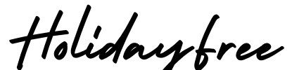 HolidayFree Font Image