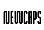 NEWCAPS Font Image