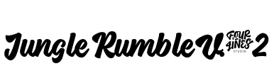 Jungle Rumble V.02 Font Image
