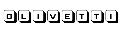 Olivetti Font Image