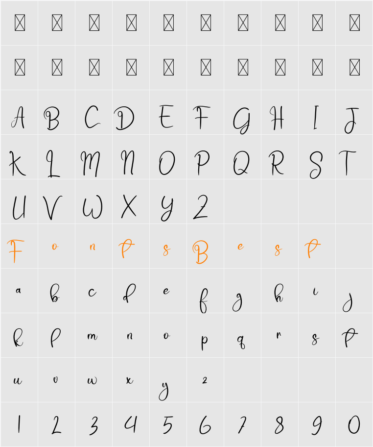 Chicken Crispy Character Map