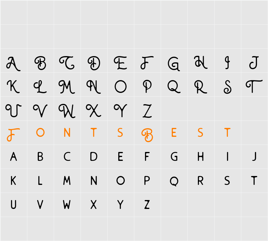 Atorge Free Character Map