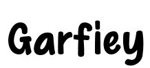 Garfiey Font Image