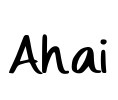 Ahai Font Image