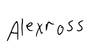 Alexross Font Image