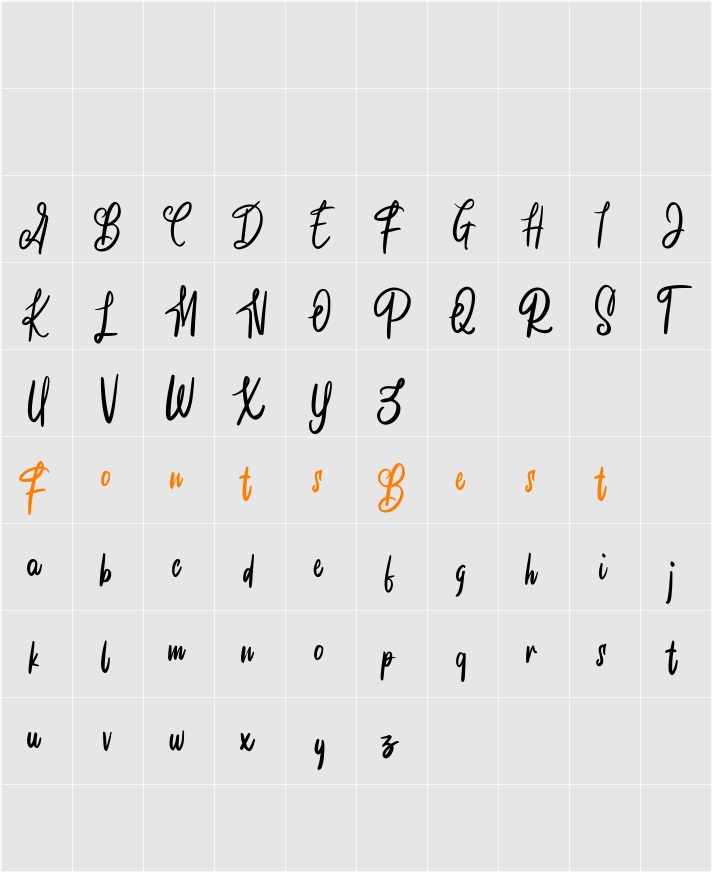 Alodega FREE Character Map