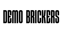 Demo Brickers Font Image