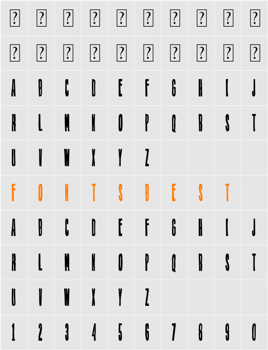 Summer Bad Morning Character Map