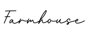 Farmhouse Font Image