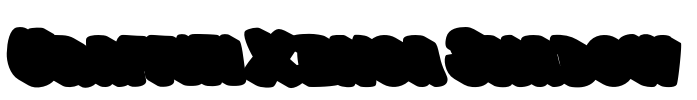 Graffiti Xenoa Shadow Font Image