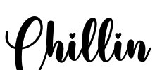 Chillin Font Image
