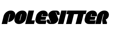 Polesitter Font Image