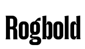 Rogbold Font Image