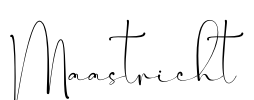 Maastricht Font Image