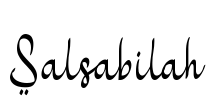 Salsabilah Font Image
