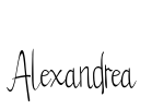 Alexandrea Font Image