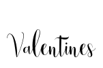 Valentines Font Image