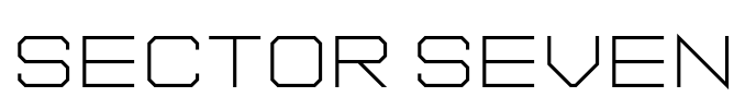 Sector Seven Font Image