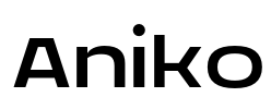 Aniko Font Image