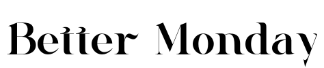 Better Monday Font Image
