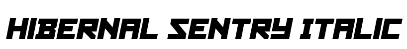 Hibernal Sentry Italic