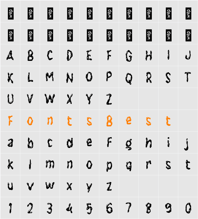 g Getuk Character Map