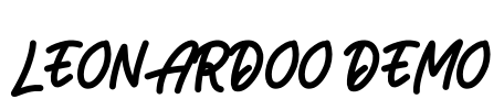 LEONARDOO DEMO Font Image